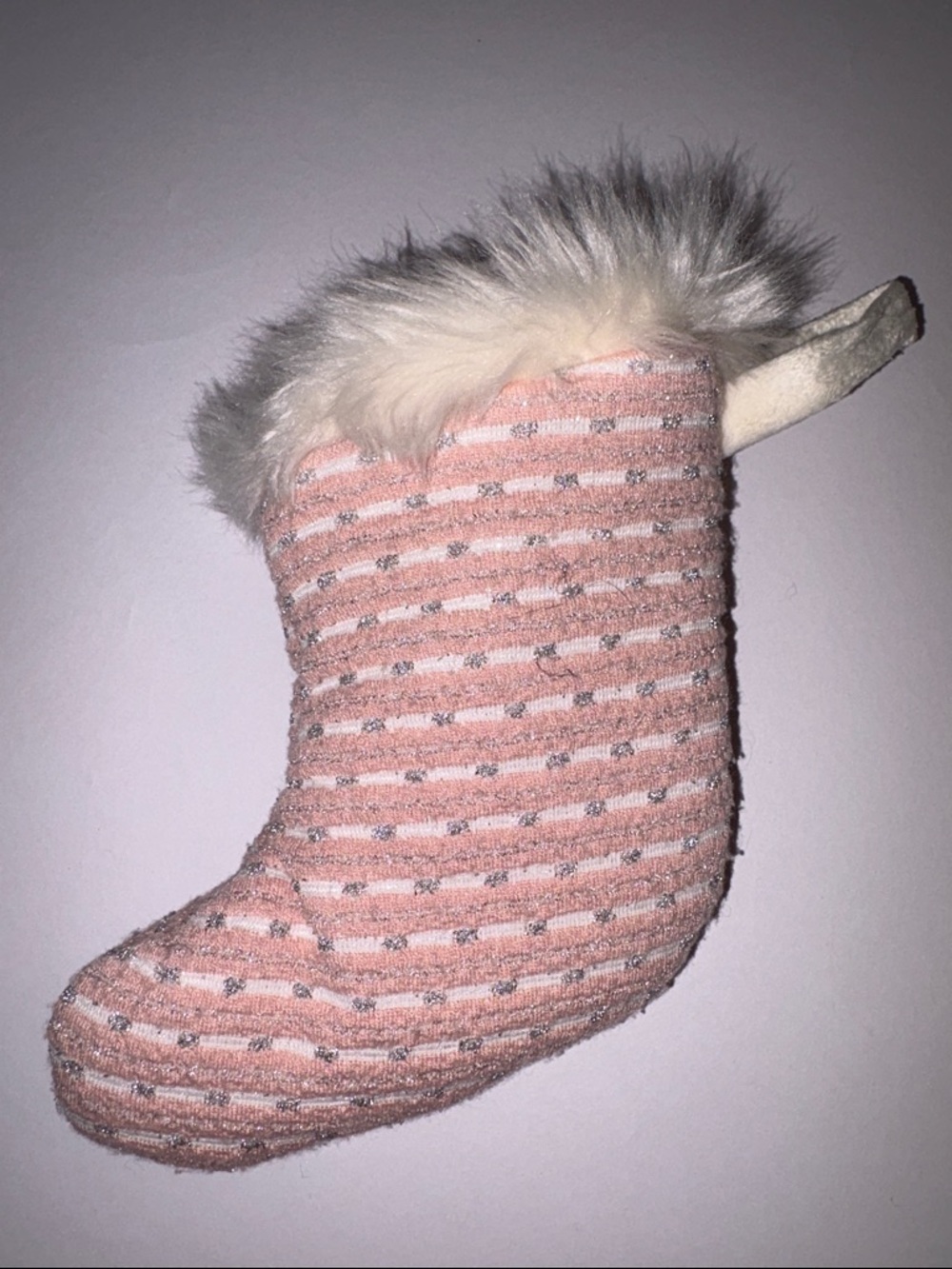 Jellycat Shimmer Stocking 8 inches Christmas Plush Toy Décor missing bunny